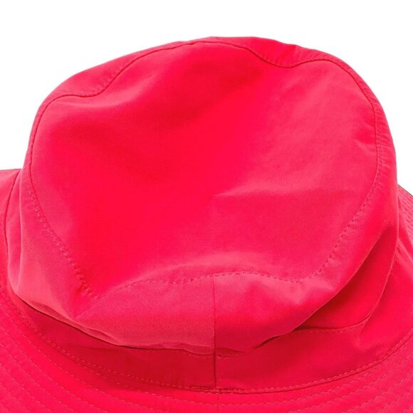 HERMES bucket hat Canvas Red - Picture 8 of 11